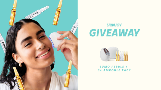 WIN a SKINJOY LUMO PEBBLE Electric Current Toner + FULL Serum Ampoule Pack this Women’s Month